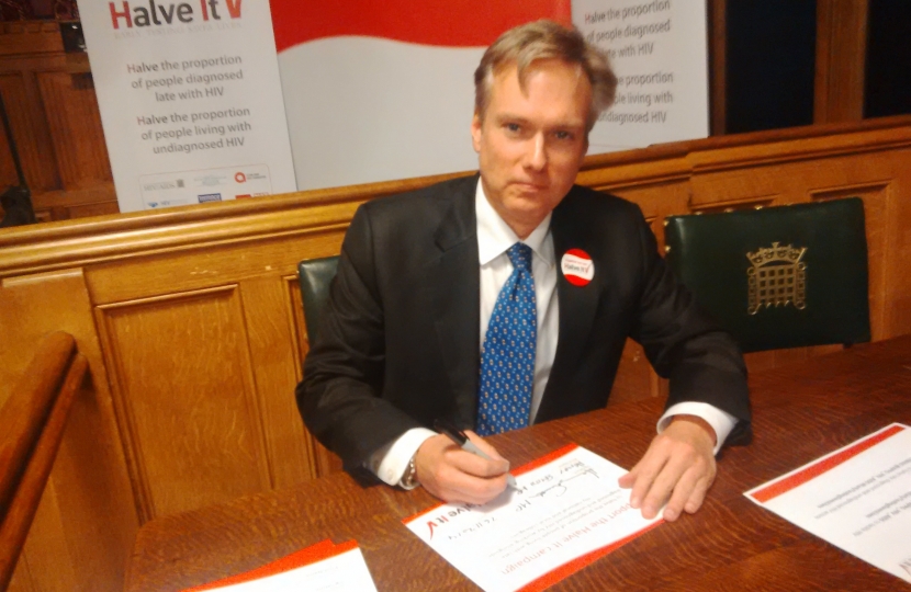 Henry Smith MP continues support for Halve It campaign