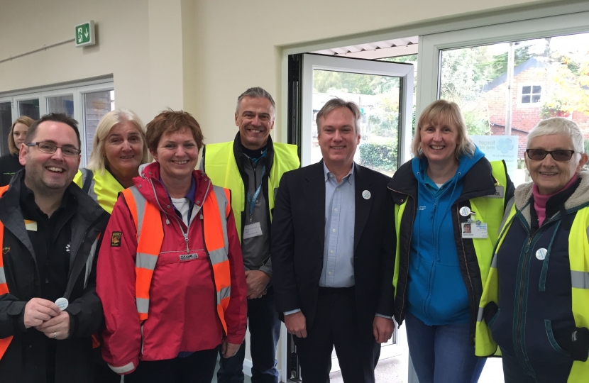 Henry Smith MP supports Crawley Memory Walk