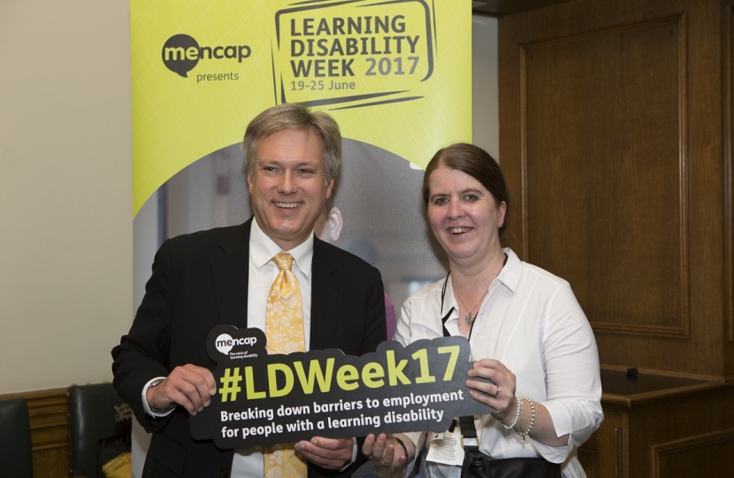 Henry Smith MP joins Mencap in celebrating Learning Disability Week