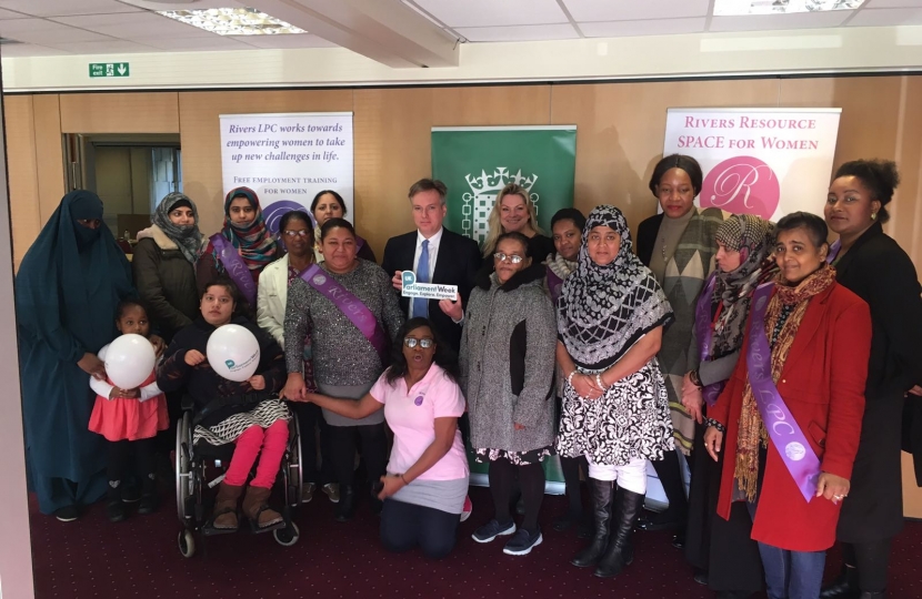 Crawley MP marks UK Parliament Week in town