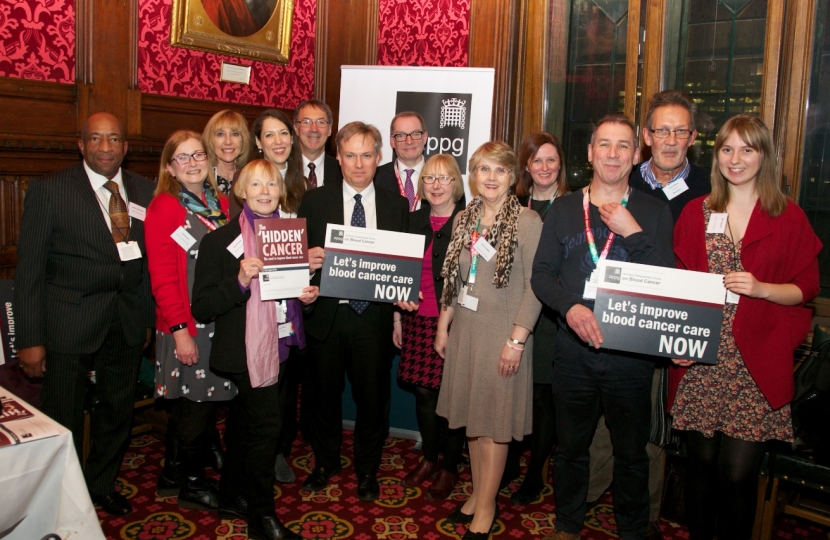 Crawley MP leads blood cancer call in Parliament