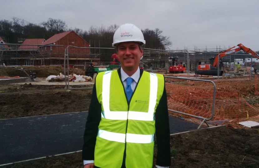 Henry Smith MP welcomes support for construction