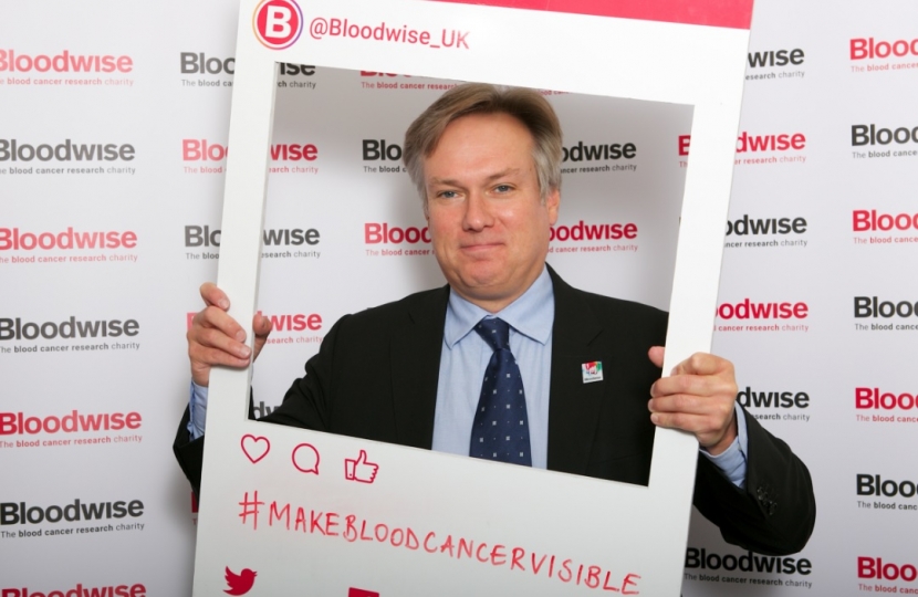 Henry Smith MP calls on Prime Minister to Make Blood Cancer Visible