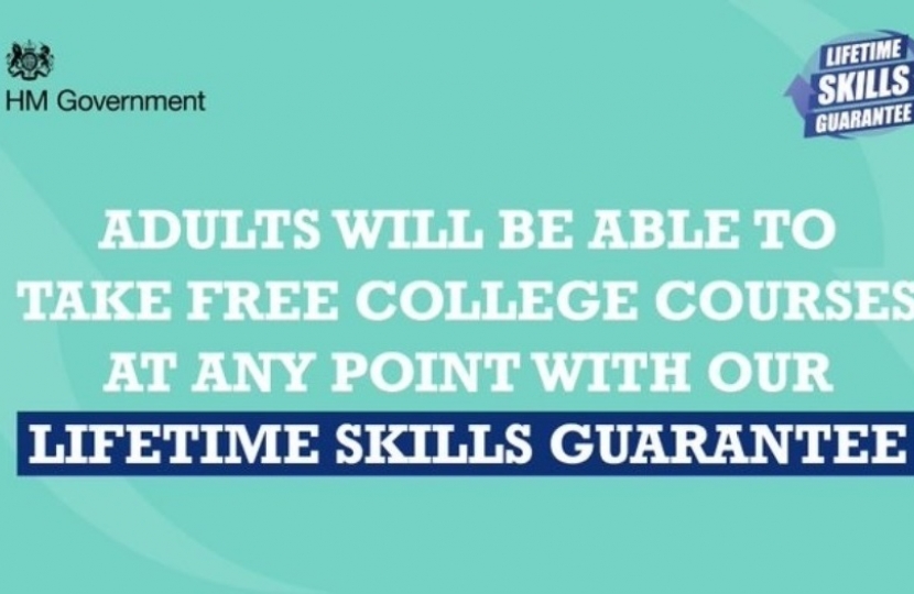 The Lifetime Skills Guarantee will make a real difference to people's lives