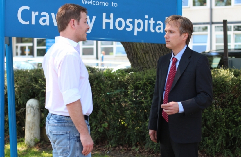 Henry Smith backs improved access to GPs