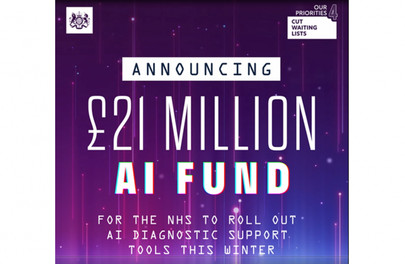 Henry Smith MP welcomes Government plans to roll out artificial intelligence tools across the NHS to support stroke, cancer and heart condition diagnoses