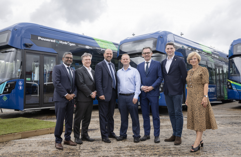 Crawley is the home to a new fleet of hydrogen buses