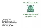 Henry Smith MP leads cross-party call for BBC to consider animal welfare