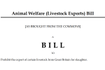 Henry Smith MP delight that ban on live animal exports is to become law