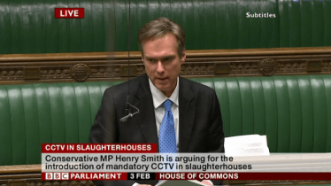 Crawley MP hails CCTV in slaughterhouses update