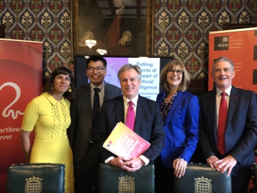 Crawley MP launches heart disease report in Parliament