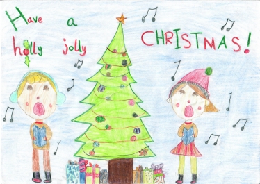 Crawley MP congratulates 2019 Christmas Card Competition Champion