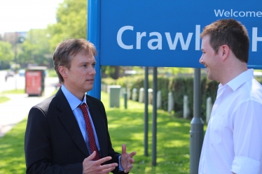 Henry Smith MP Backs NHS Health Checks