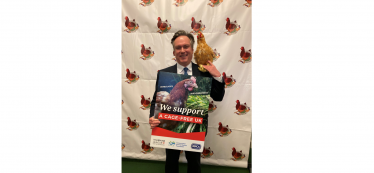 Henry Smith MP backs ending cages for laying hens