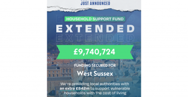 Henry Smith MP welcomes news that vulnerable residents in West Sussex will benefit from over £9.7 million through Government’s Household Support Fund