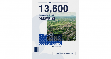 Henry Smith MP welcomes second Cost of Living Payment from Government for 13,600 vulnerable households in Crawley