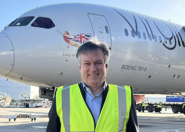 Henry Smith MP congratulates Crawley-headquartered Virgin Atlantic Airways on the world’s first 100 per cent Sustainable Aviation Fuel transatlantic powered flight