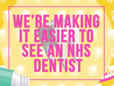 Henry Smith MP welcomes Government’s NHS Dental Recovery Plan to boost access to NHS dentistry in Crawley