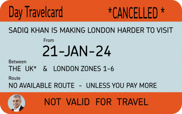 Calling on the Mayor of London to save the Day Travelcard