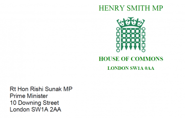 Henry Smith MP leads call to the Prime Minister for comprehensive recovery package for aviation, travel and tourism